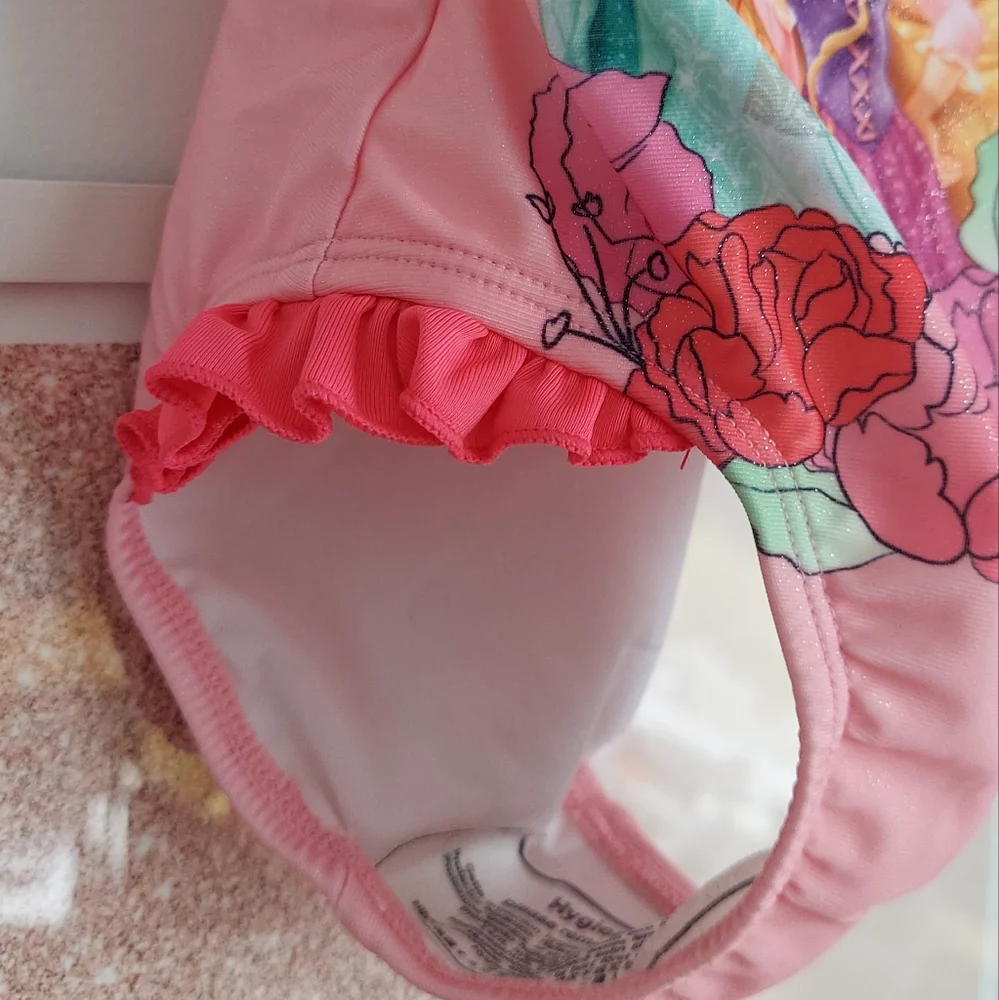 🆕 ⭐️ 5/$30 Disney princess  swimsuit.  Belle, Sleeping Beauty, Jasmine.  Size 2
